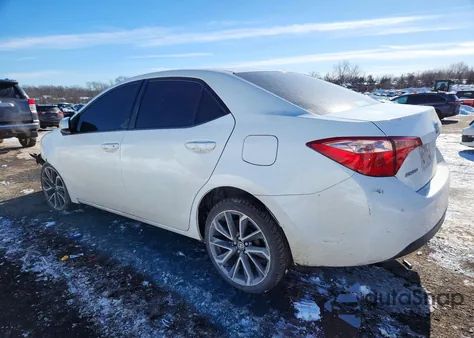 2017 Toyota Corolla L из США, поврежденный, VIN 2T1BURHE3HC880680